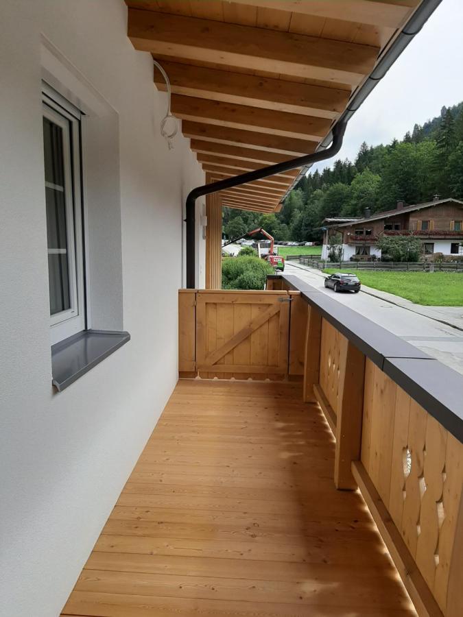 Ferienhaus Kaiserblick - Fewo2 Walchsee Exterior foto