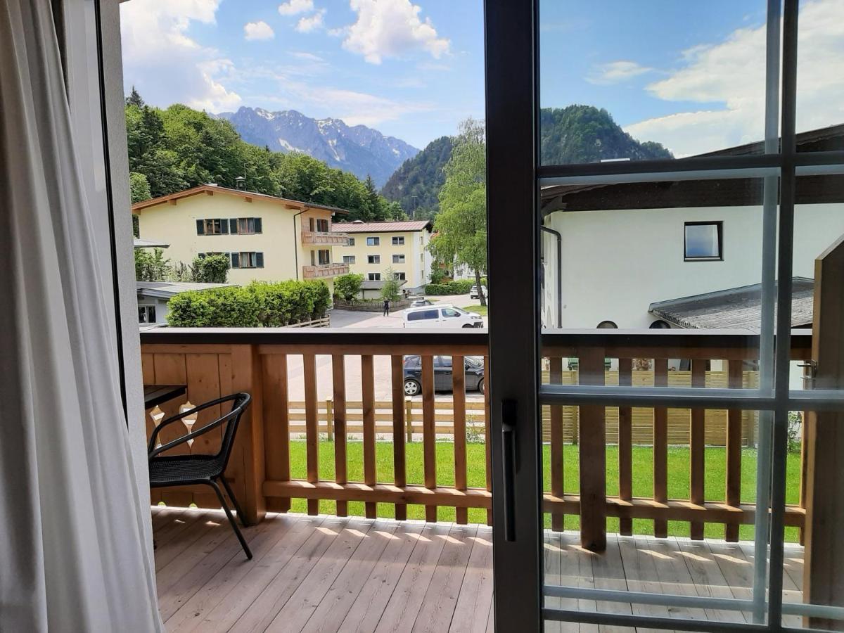 Ferienhaus Kaiserblick - Fewo2 Walchsee Exterior foto