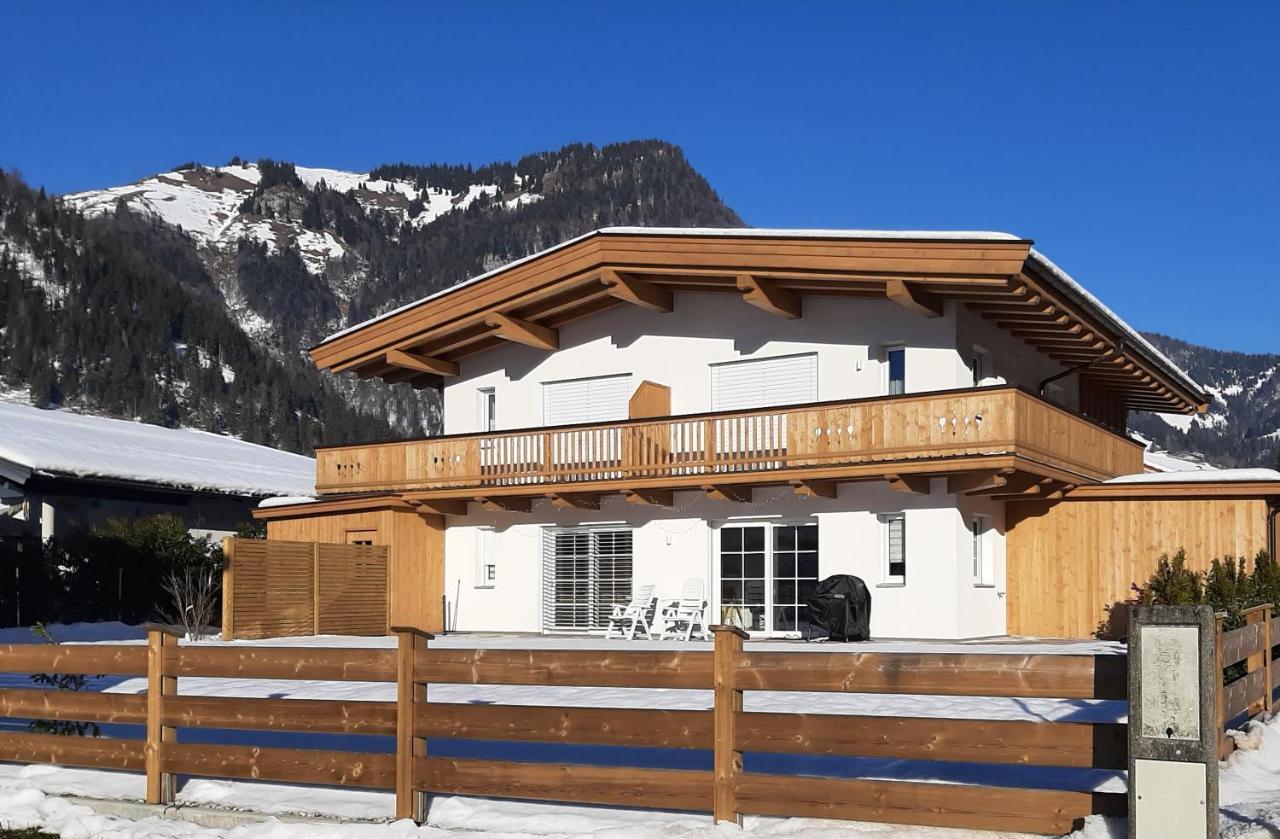Ferienhaus Kaiserblick - Fewo2 Walchsee Exterior foto