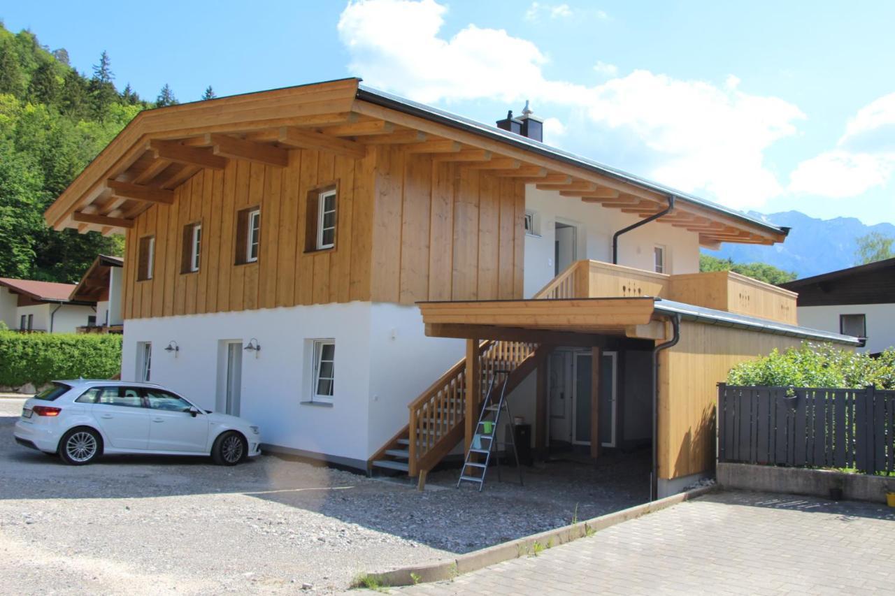 Ferienhaus Kaiserblick - Fewo2 Walchsee Exterior foto